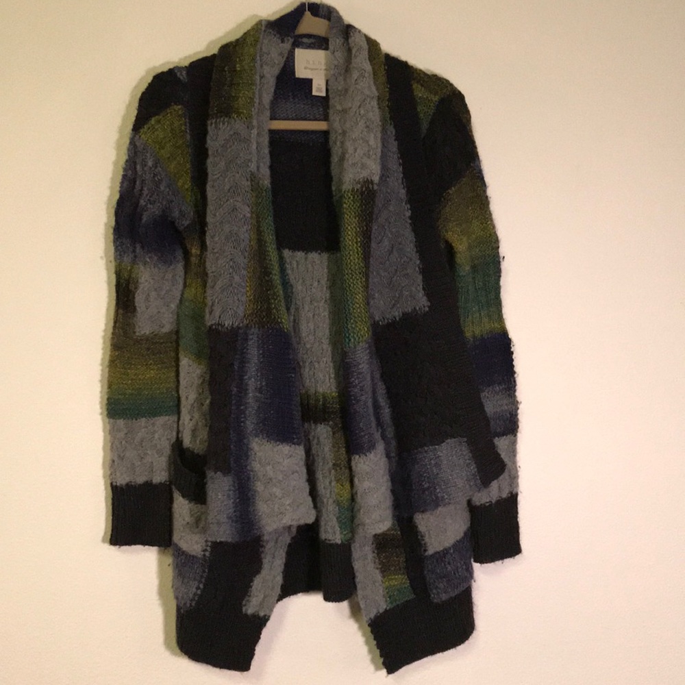 Knitted Open Sweater